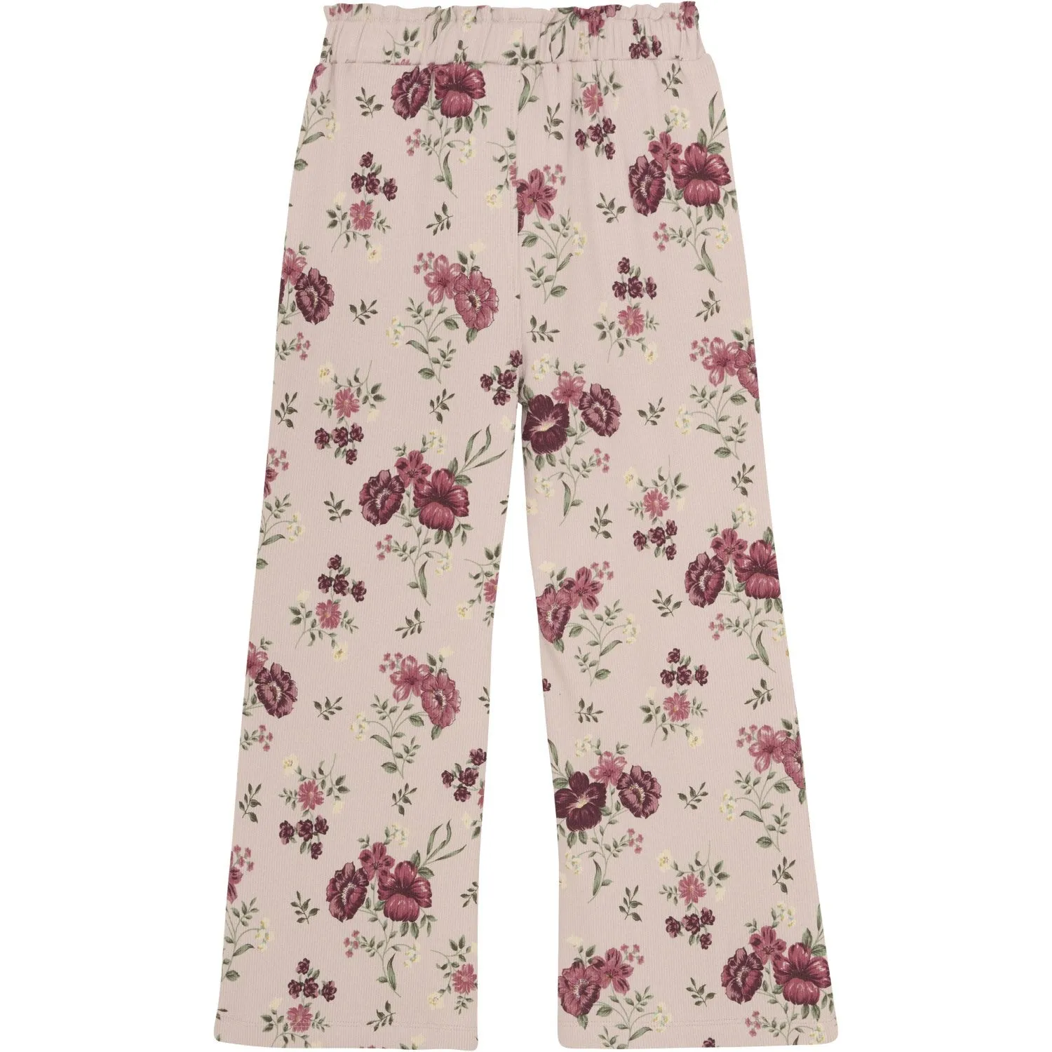 Minymo Sepia Rose Pants AOP Rib