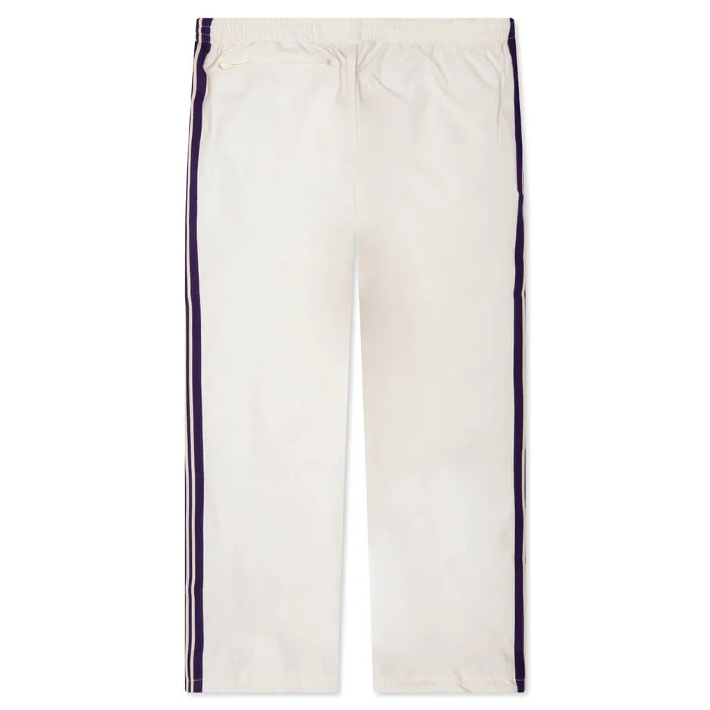 Needles x DC Shoes Track Pant Poly Ripstop - Ivory