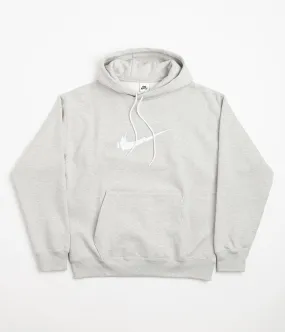 Nike SB Copyshop Swoosh Hoodie - Grey Heather