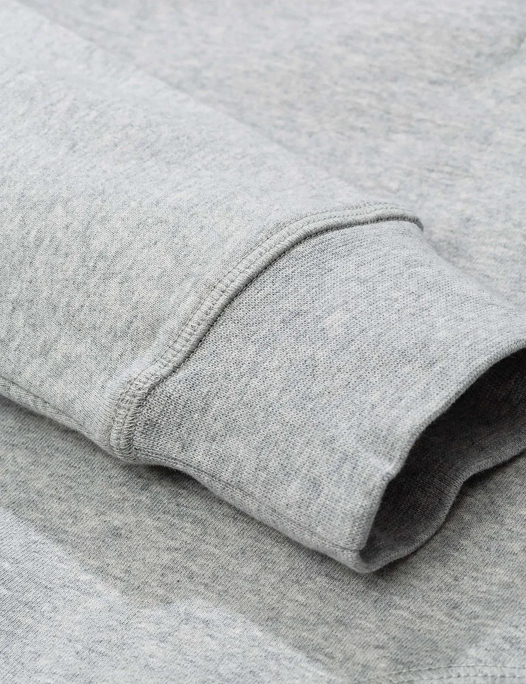 Norse Projects Alfred Light Sweatshirt (1/4 Zip) - Light Grey Melange