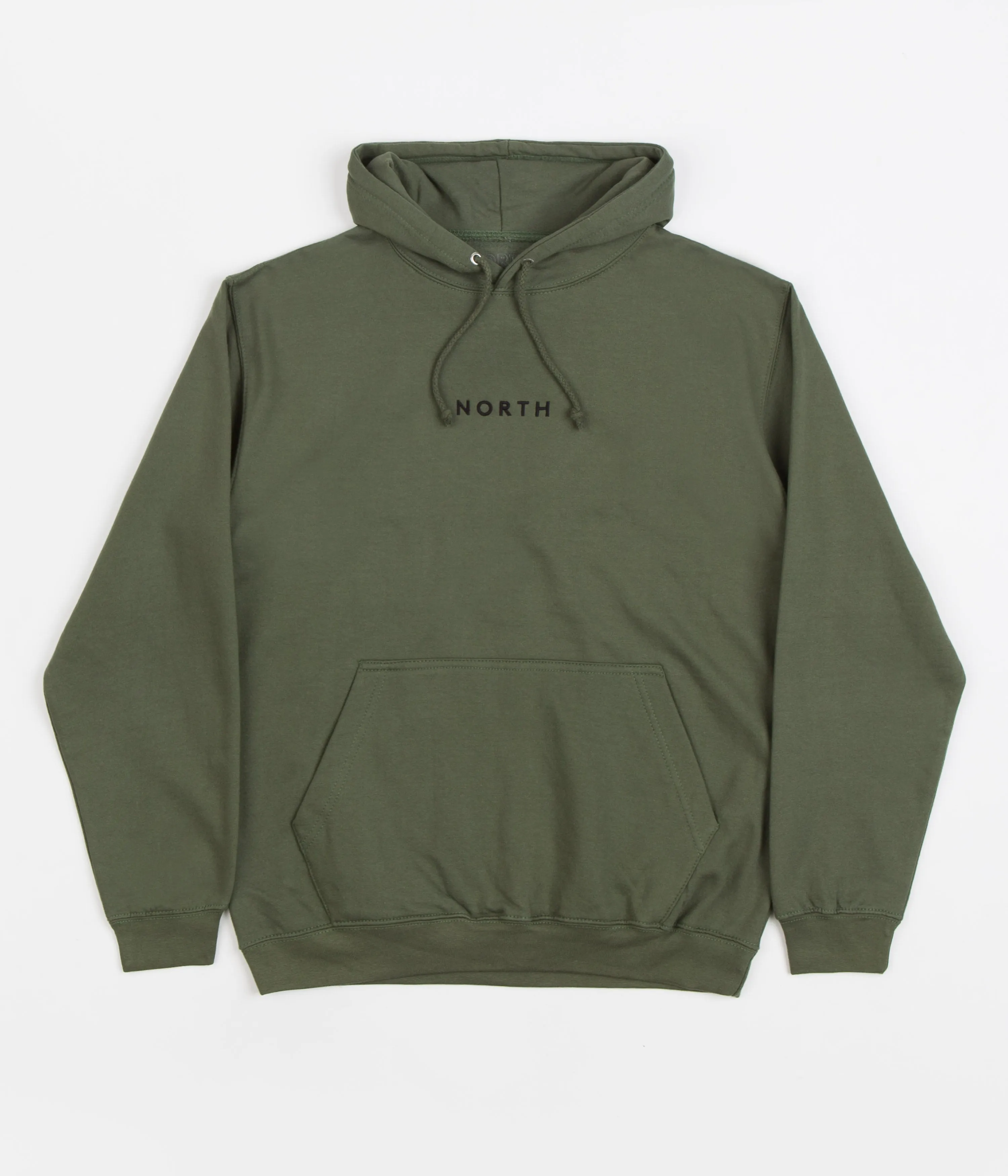 North Supplies Hoodie - Green / Black / Orange