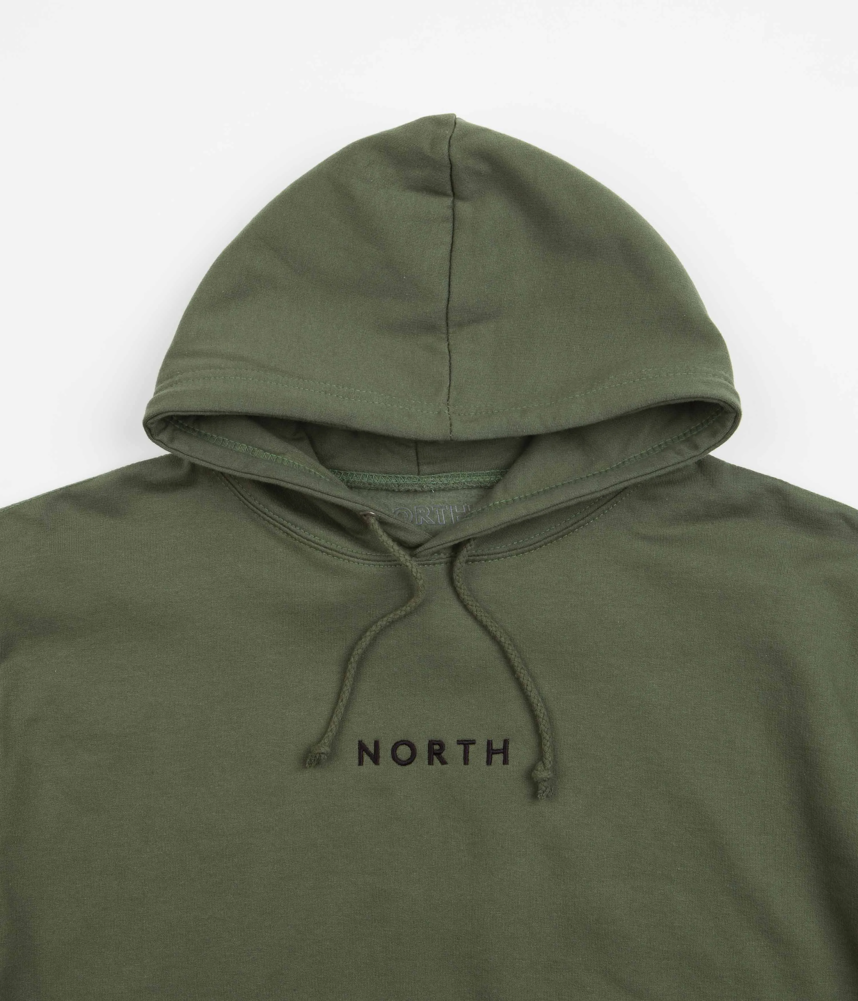 North Supplies Hoodie - Green / Black / Orange