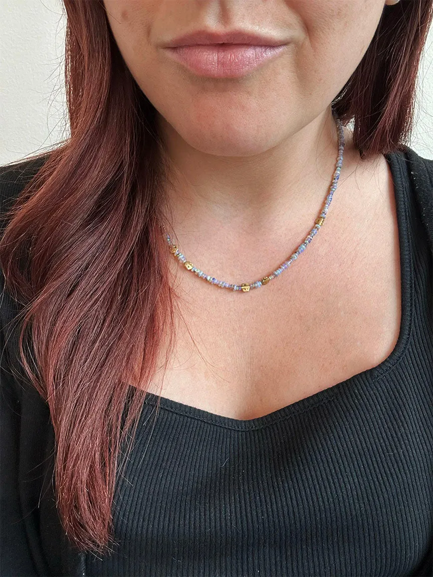 Opal “Flora” Bead Necklace