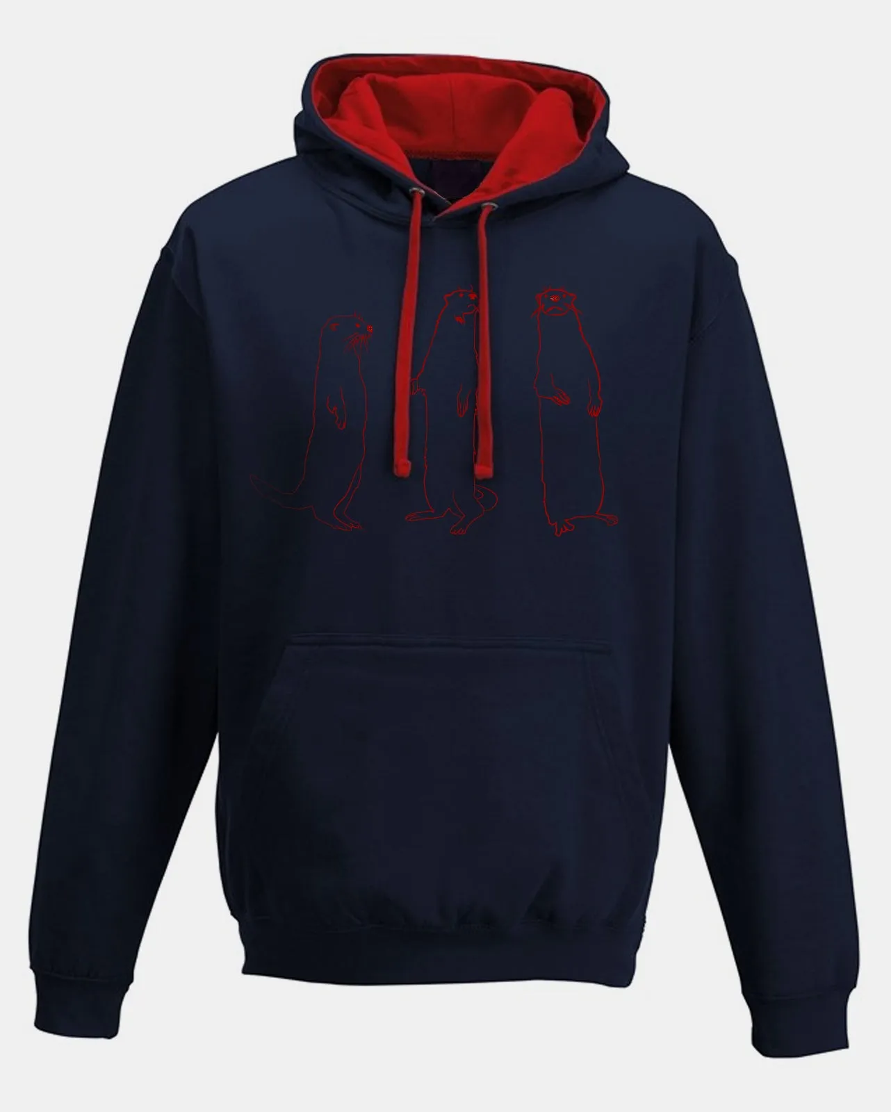 Otters unisex hoodie