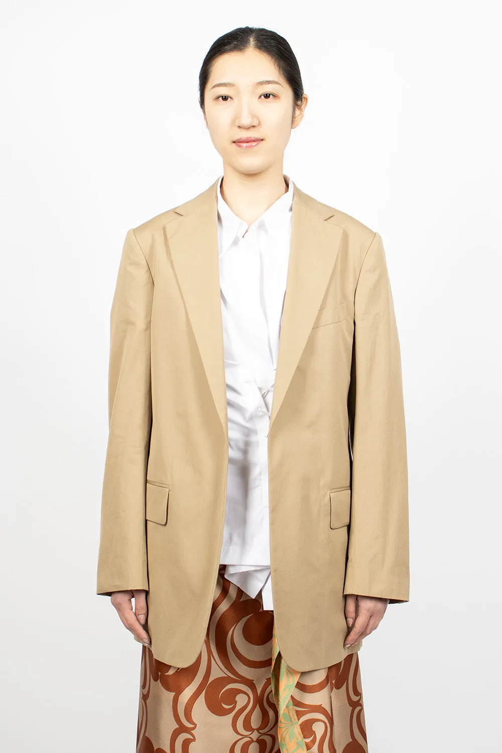 Oversized Blazer Beige