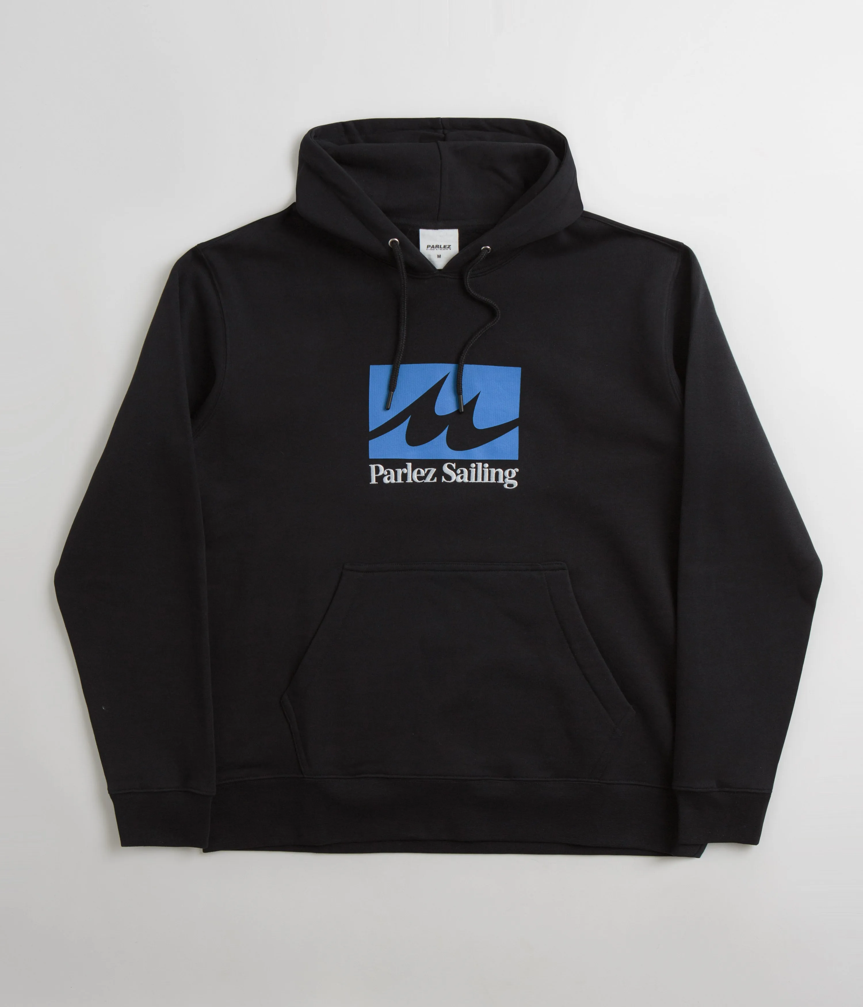 Parlez Lapstrake Hoodie - Black