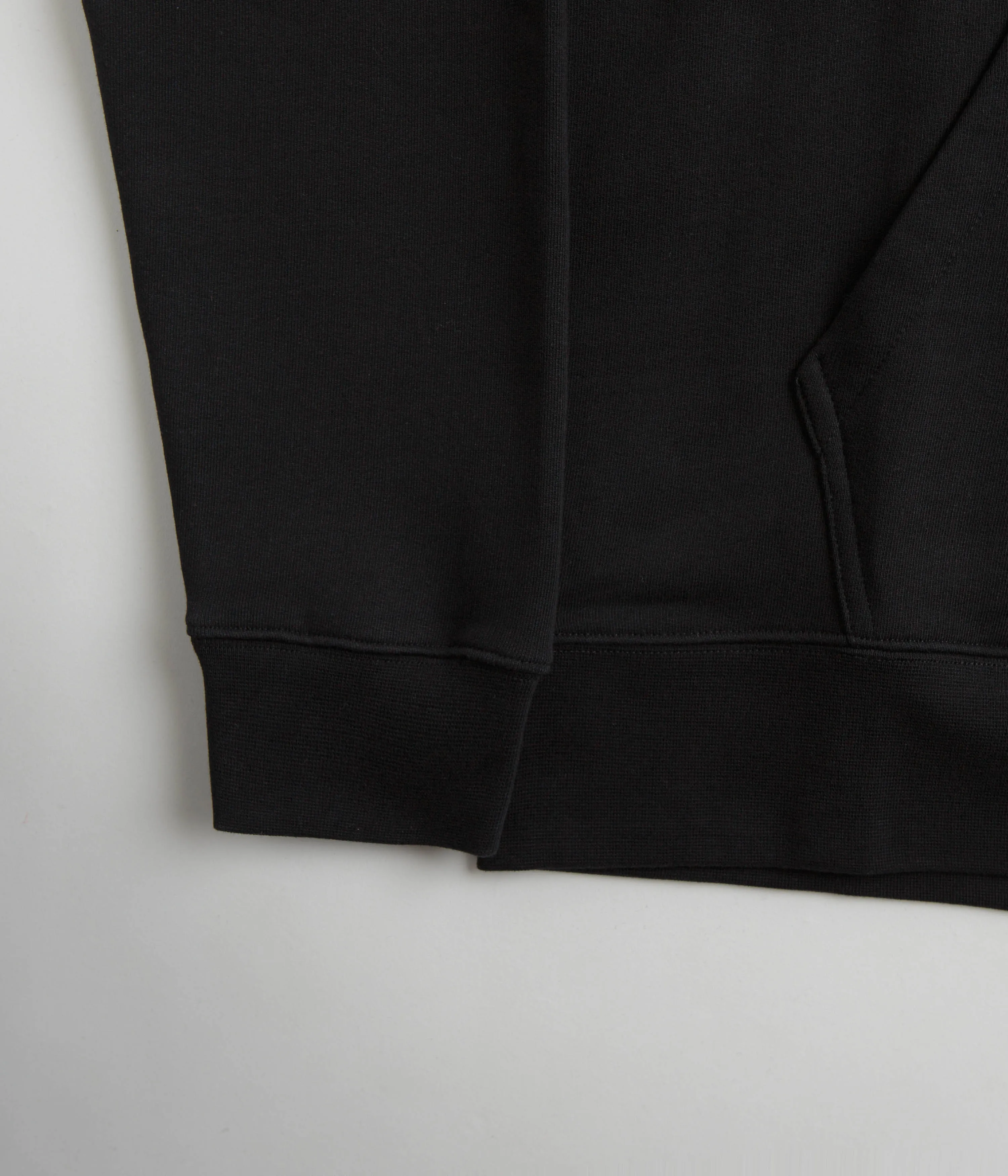 Parlez Lapstrake Hoodie - Black