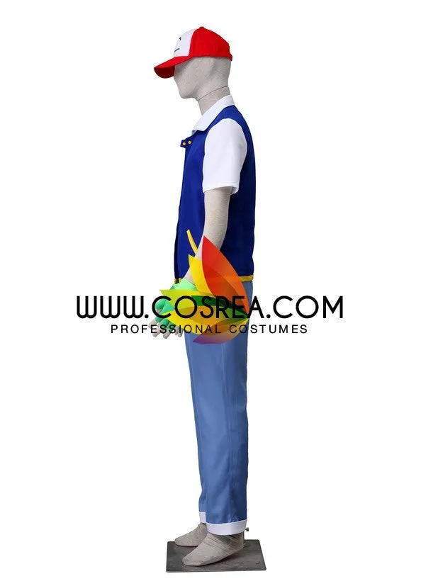 Pokemon Ash Ketchum Cosplay Costume