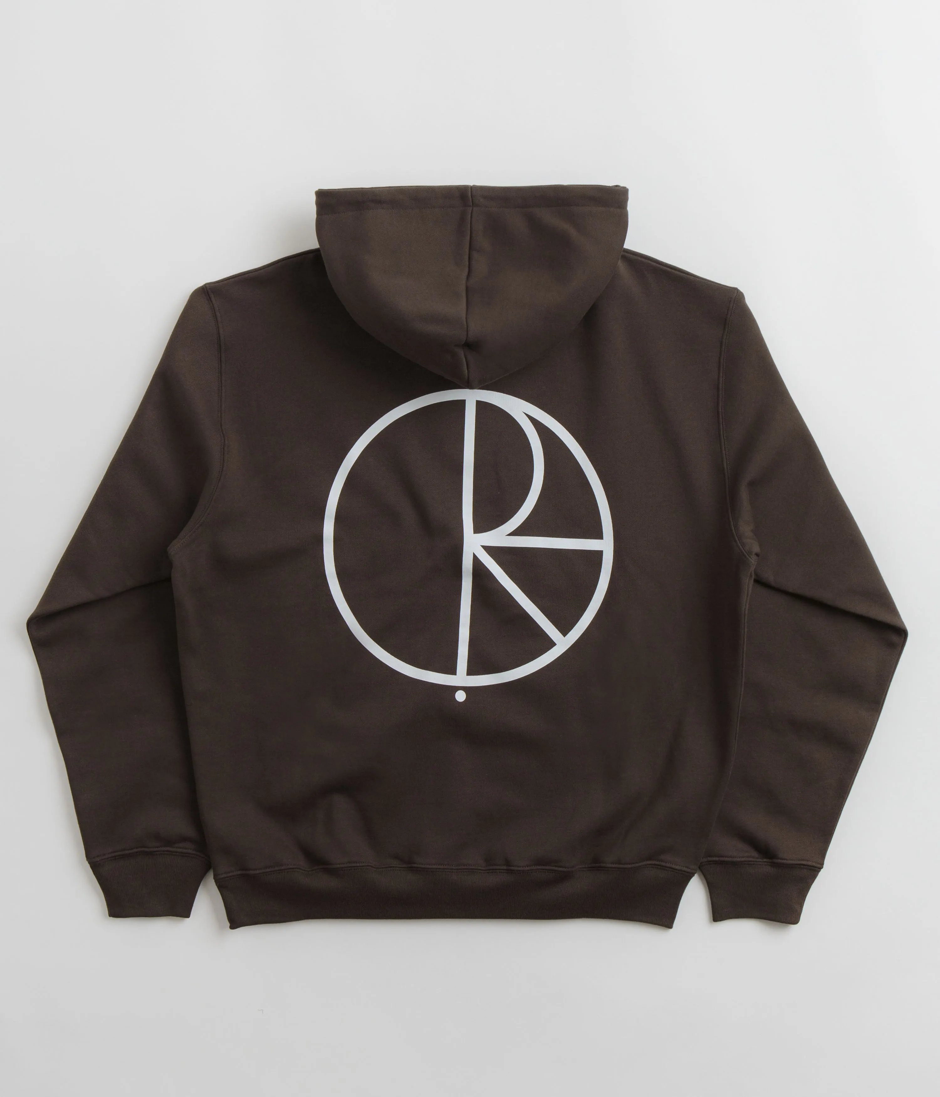 Polar Stroke Logo Dave Hoodie - Chocolate