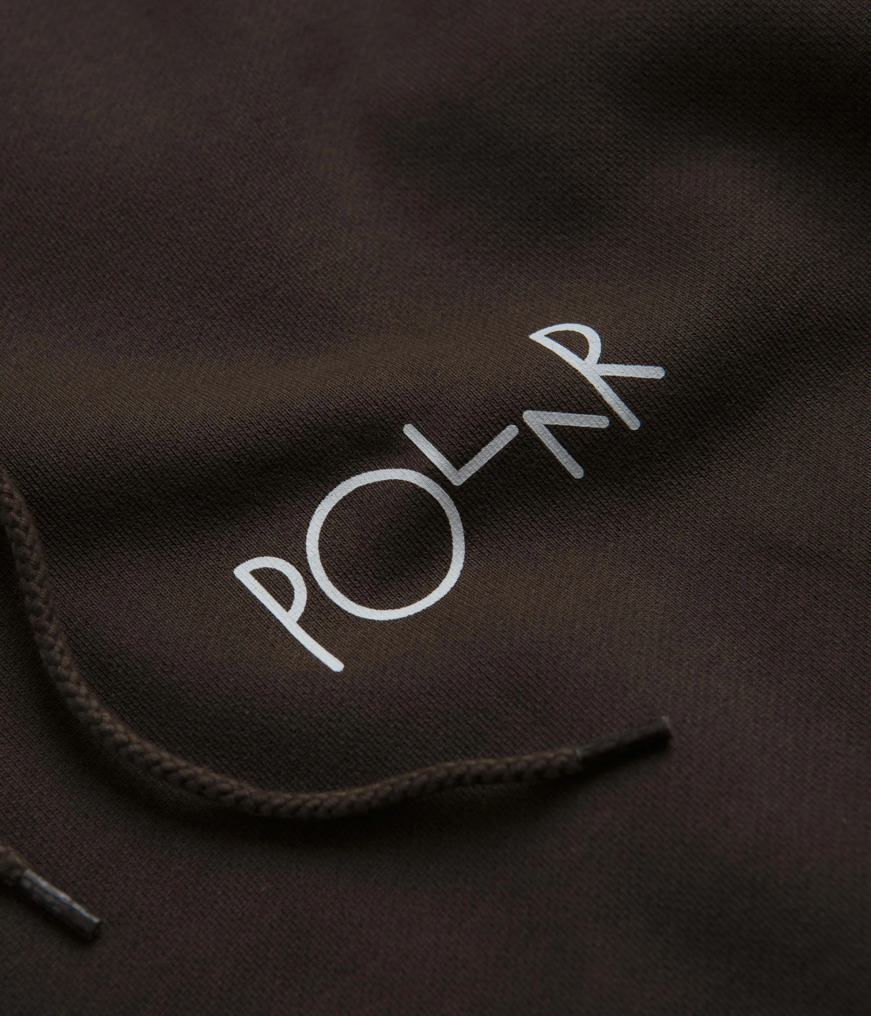 Polar Stroke Logo Dave Hoodie - Chocolate