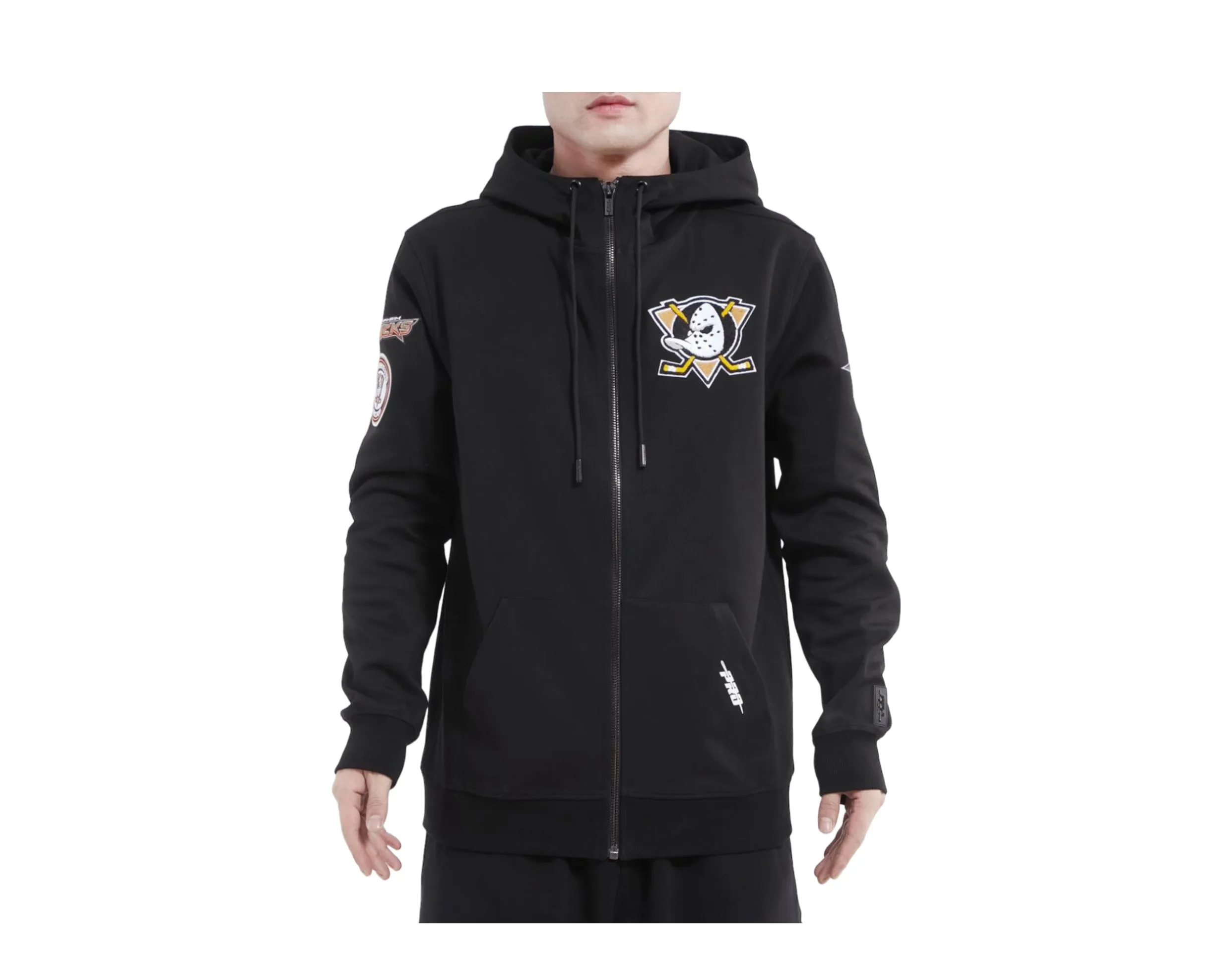 Pro Standard NHL Anaheim Ducks Classic Zip-Up Men's Hoodie