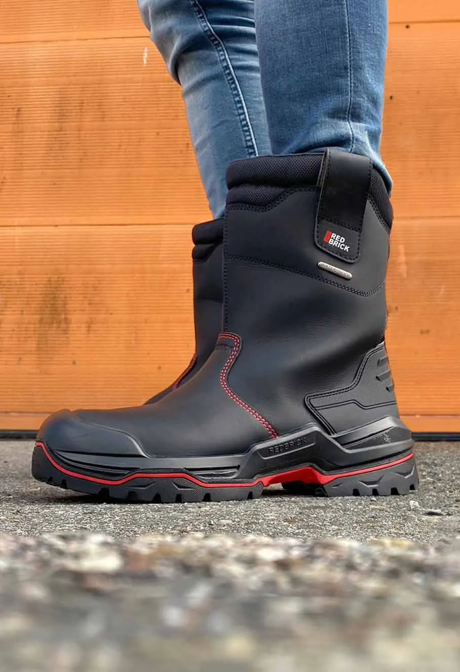 Redbrick Safety Boots Pulse Black S7S