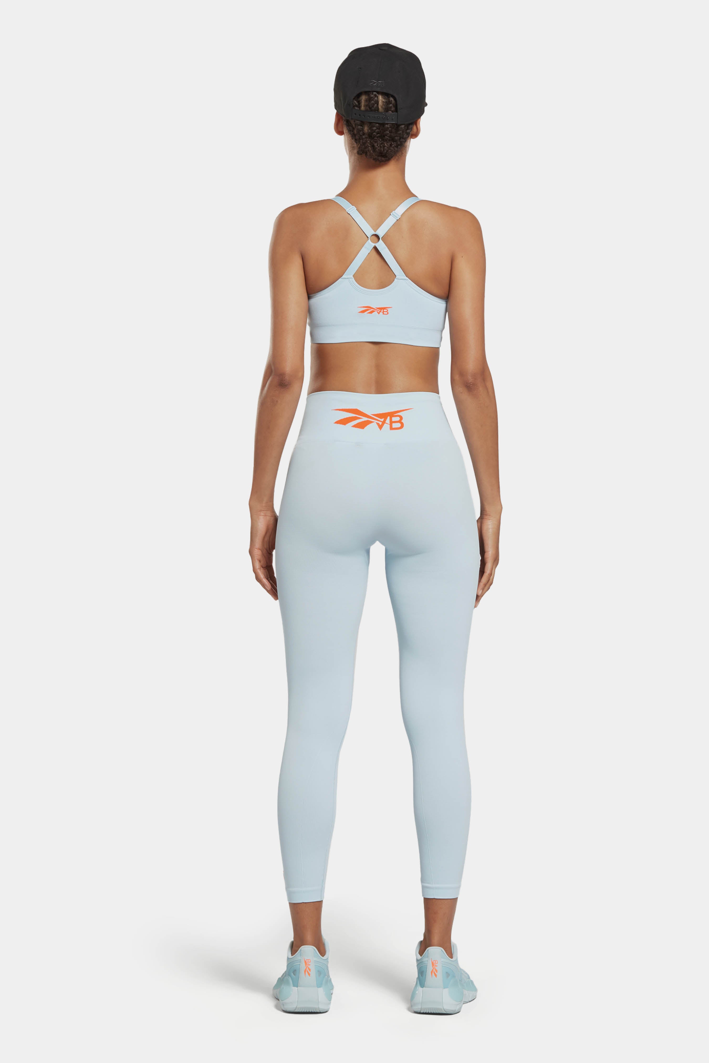 Reebok X VB Seamless Leggings in Fresh Blue