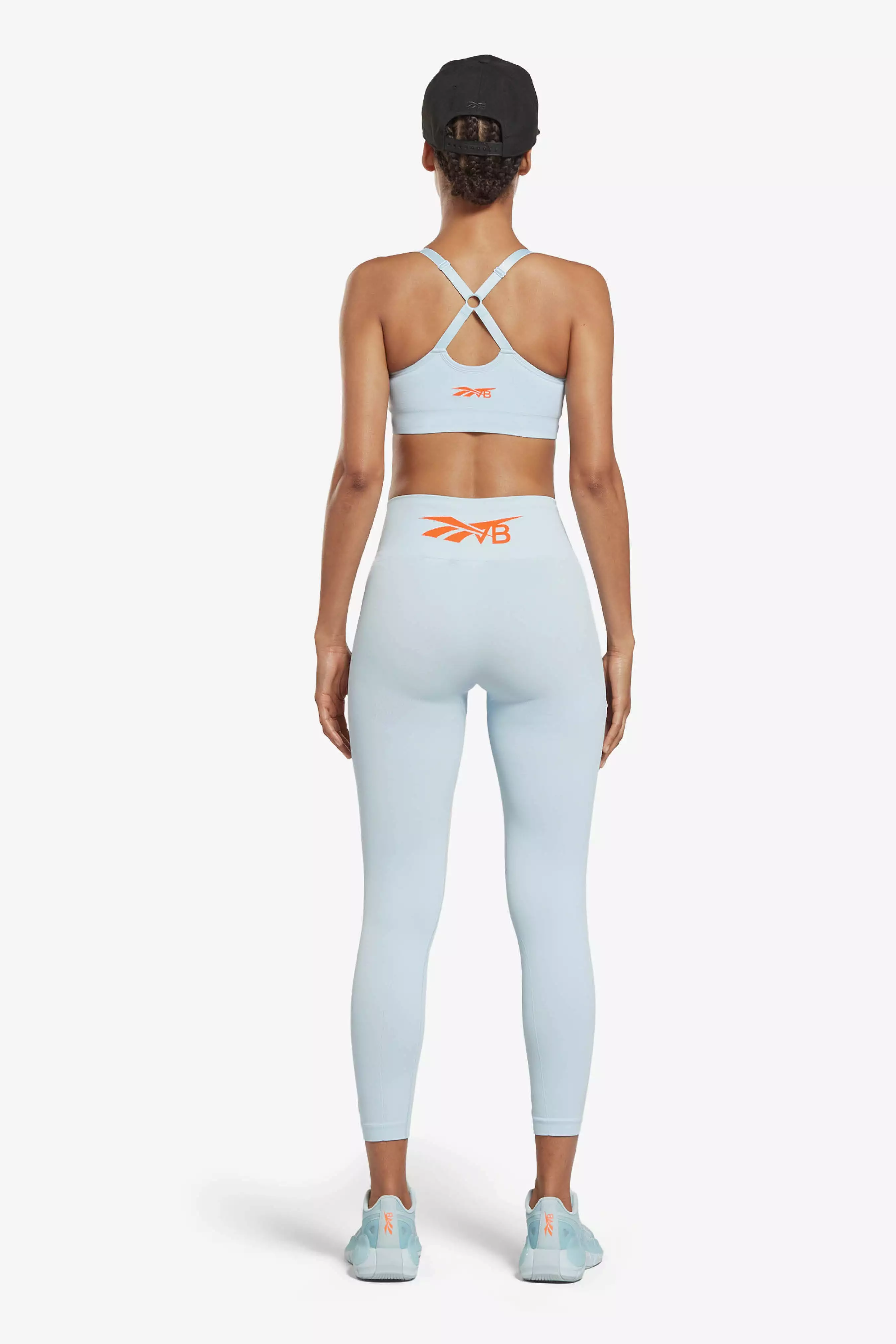 Reebok X VB Seamless Leggings in Fresh Blue