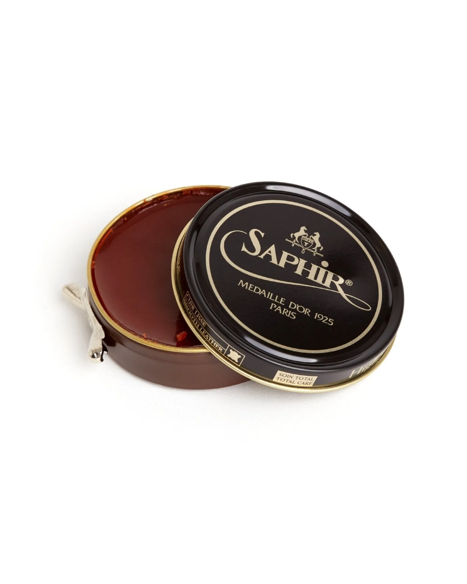 Saphir Pate De Lux Shoe Polish 50ml: 37 Medium Brown