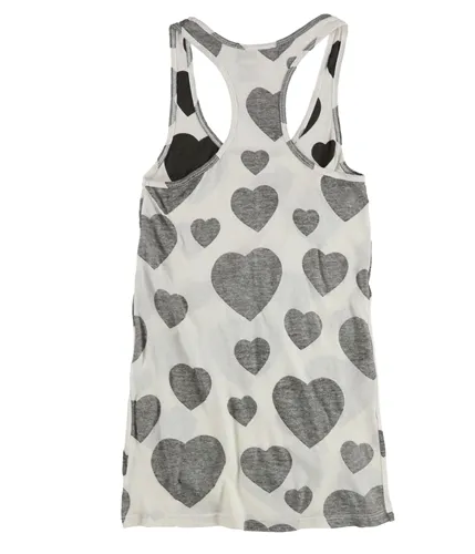 Scratch Womens Hearts Tank Top