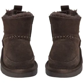 Sofie Schnoor Dark Brown Suede Boots