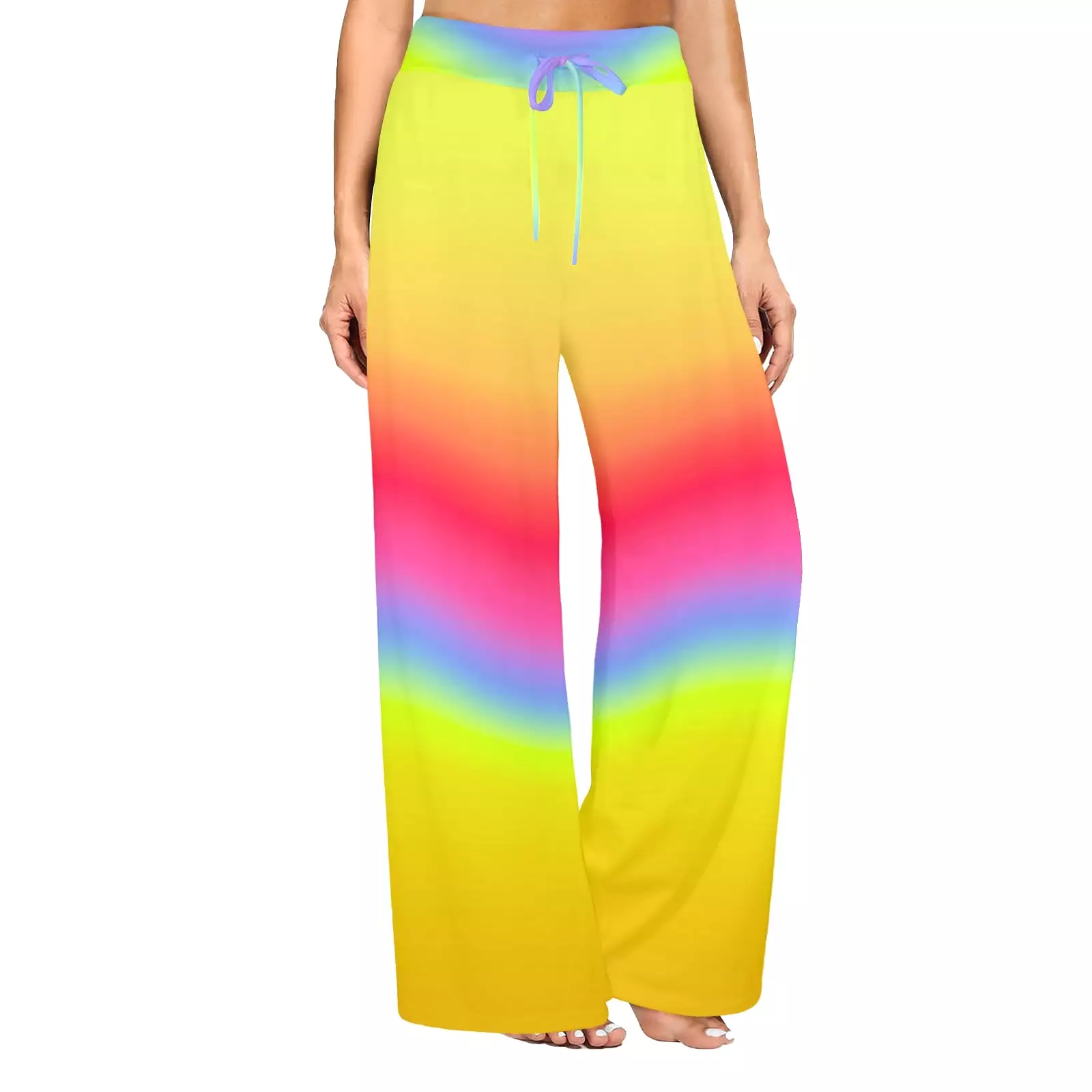 Spectral Gradient Women's Wide Leg Lounge Pants