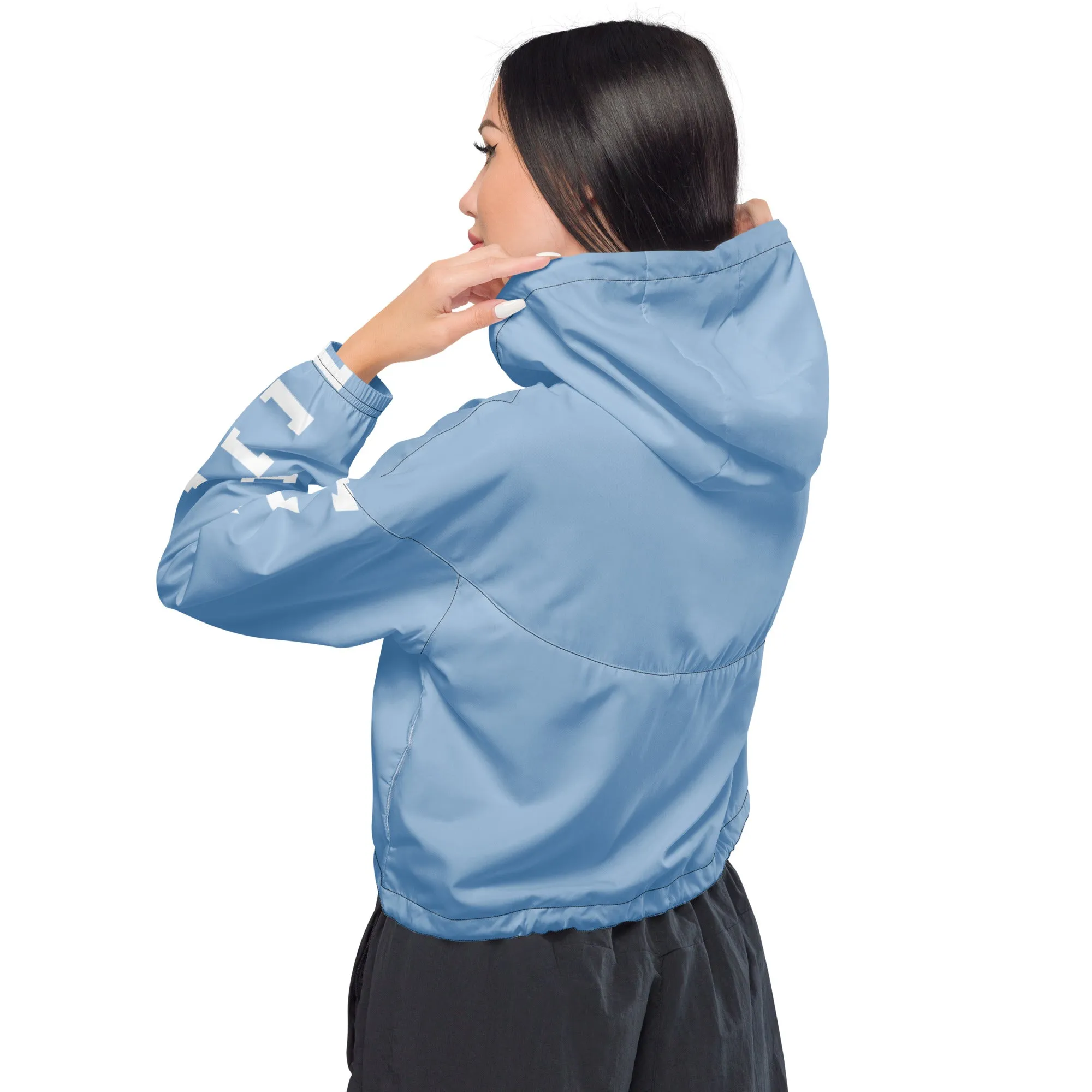 Sqdltd SP23 Women’s cropped windbreaker AB