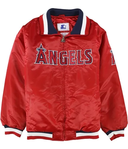 Starter Mens Los Angeles Angels Varsity Jacket