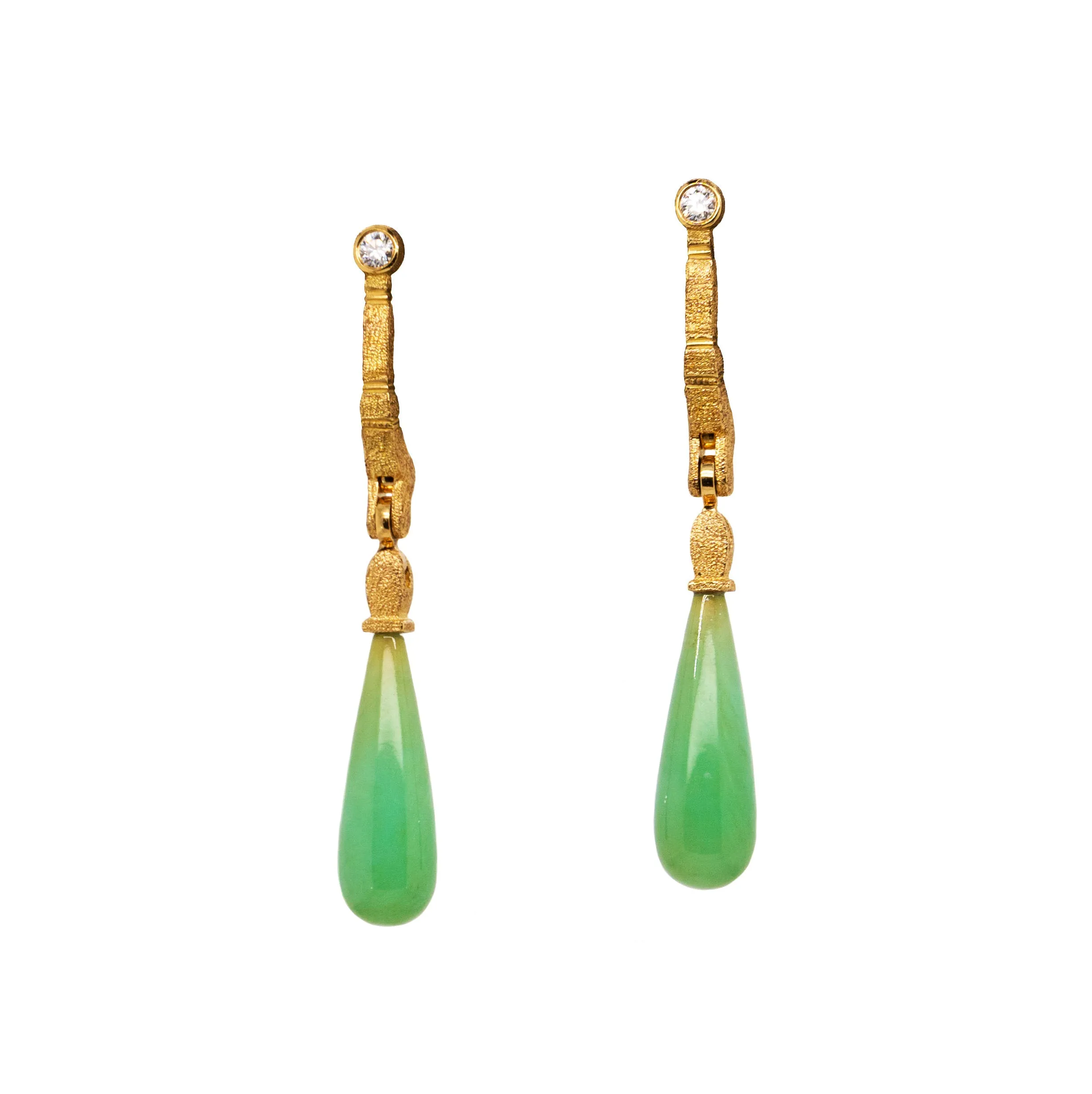 Sticks and Stones Peruvian Opal Earrings