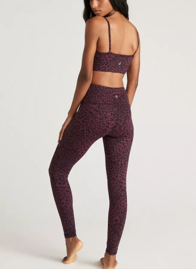 Strut This Flynn Ankle Legging Ruby Cheetah