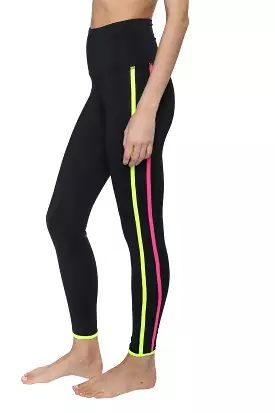 Strut This Havanna Ankle Legging Black/Neon