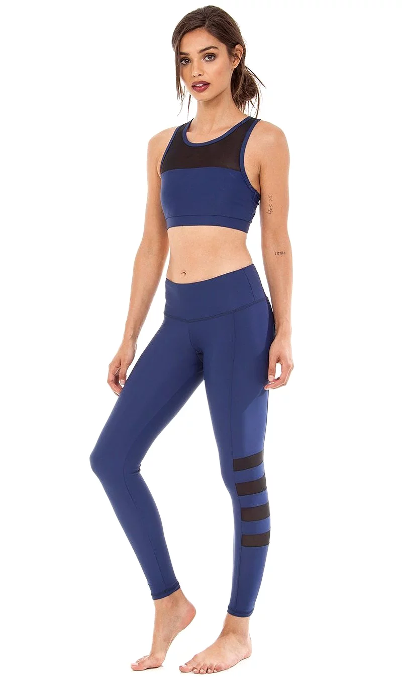 Strut This Memphis Ankle Leggings Navy