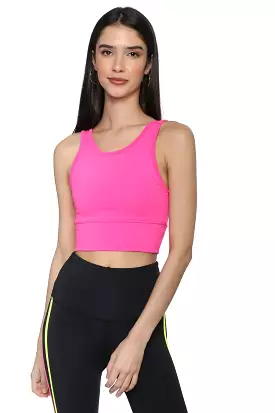 Strut This Piper Bra Neon Pink