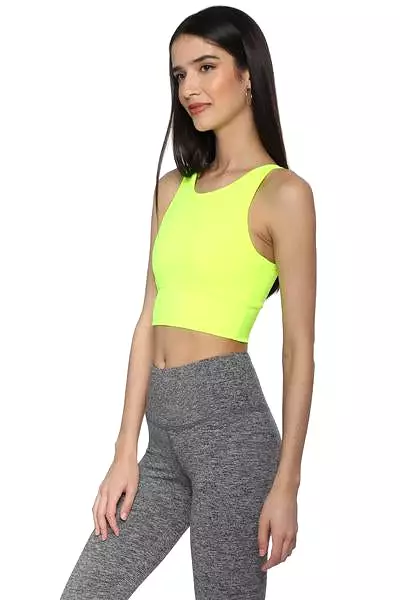 Strut This Piper Bra Neon Yellow