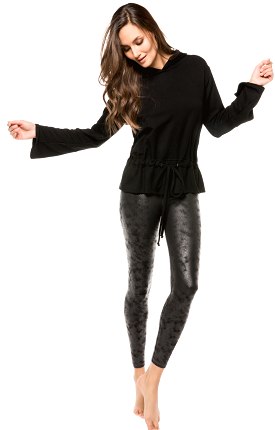 Strut This Teagan Ankle Leather Legging