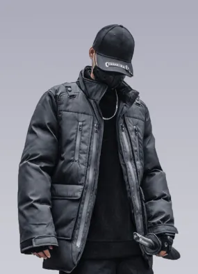 techwear padded jacket