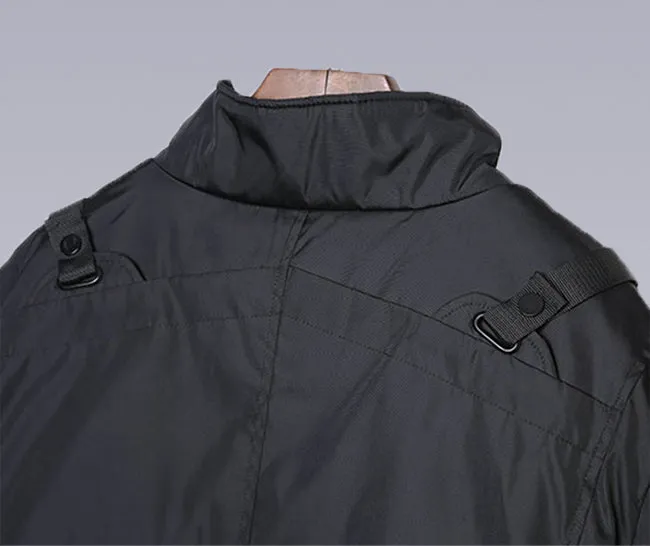 techwear padded jacket