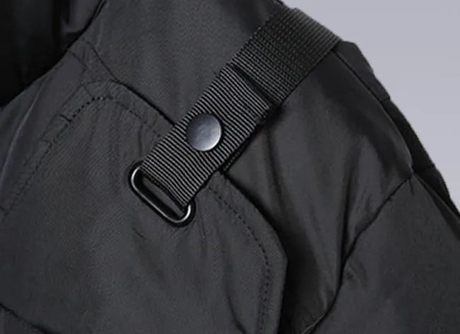 techwear padded jacket