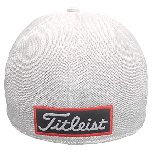 Titleist Tour Sport Mesh Fitted Cap - White/Spearmint