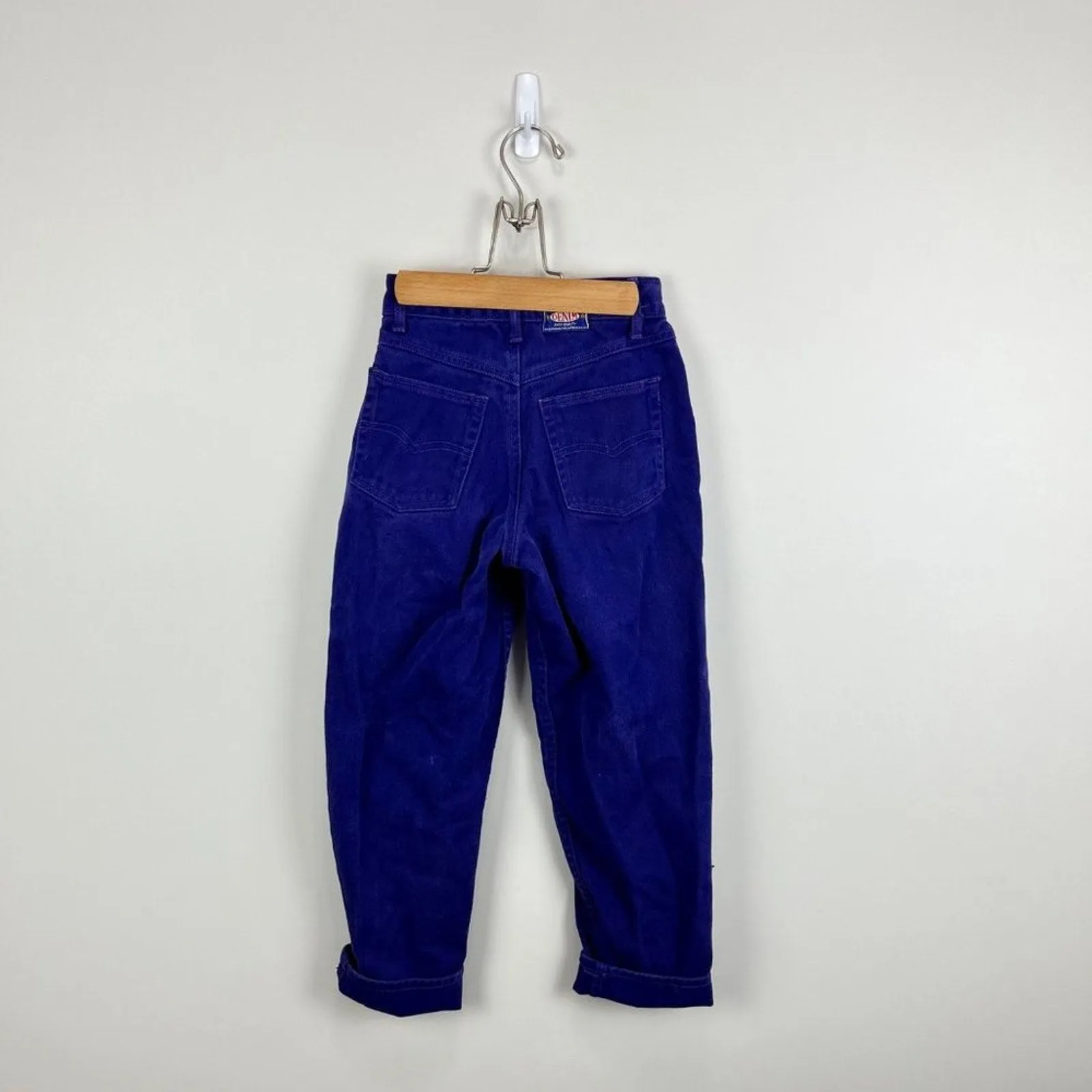 Vintage The Place Purple Jean Jacket Pants Set 6/8