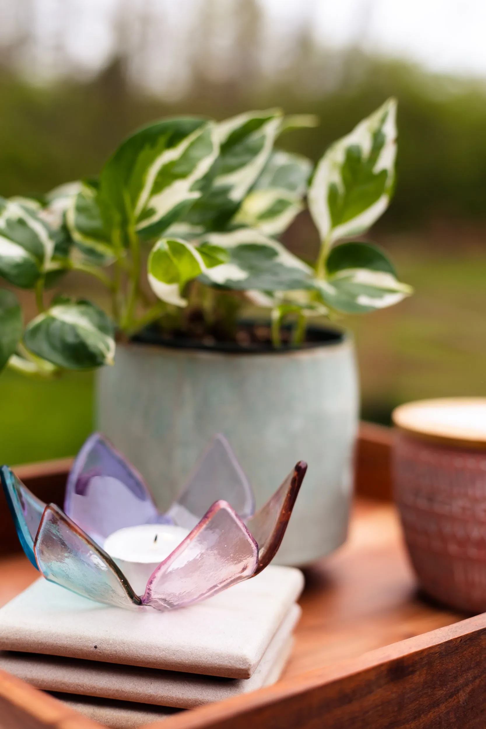 Wisteria Candle Holder