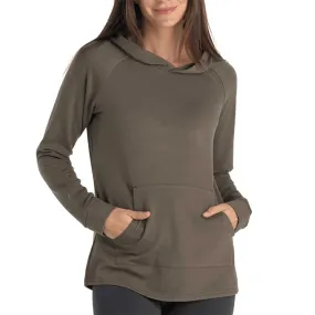 Women's Bamboo Lightweight Fleece Hoodie - Fatigue