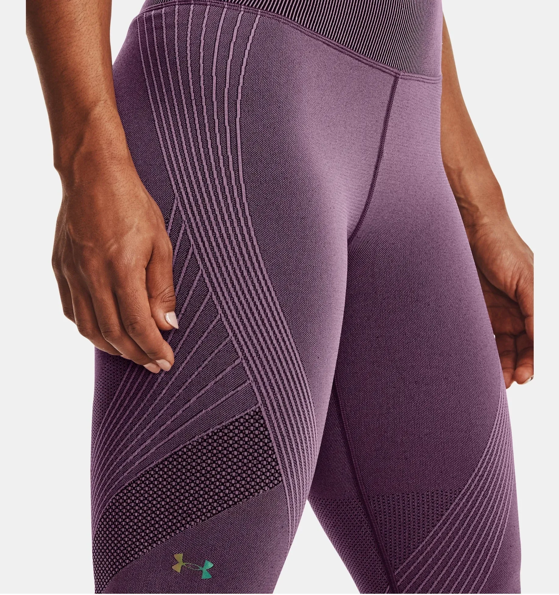 Women's UA RUSH Seamless Ankle Leggings 1361022-501